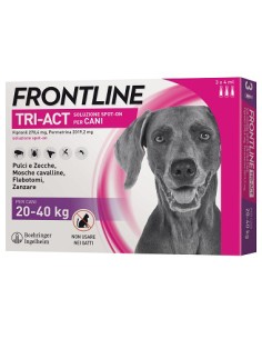 FRONTLINE TRI-ACT 20-40 KG 3 PIPETTE