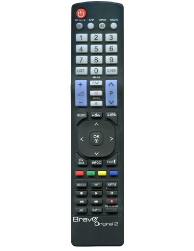 TELECOMANDO TV BRAVO ORIGINAL 2 LG *