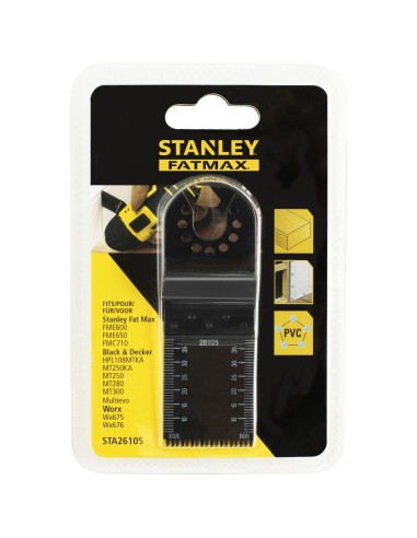 PIRANHA STANLEY STA26105 (X26105) LAMA PRECISIONE LEGNO XMT300