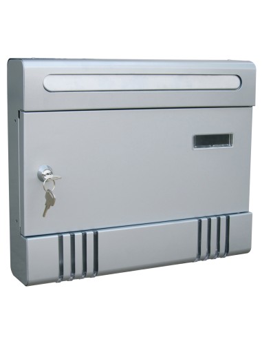 CASSETTA POSTALE CONDOMINIO 36,6X6,5X29 CM SILVER