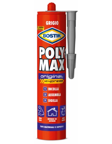 BOSTIK POLYMAX ORIGINAL 425 G GRIGIO CARTUCCIA