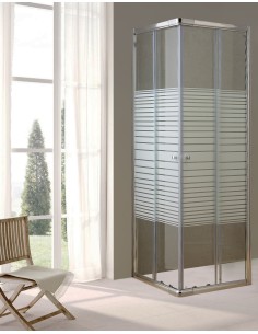 BOX DOCCIA CRISTALLO TRASP SERIG 6 MM 70X 90 LUSSO