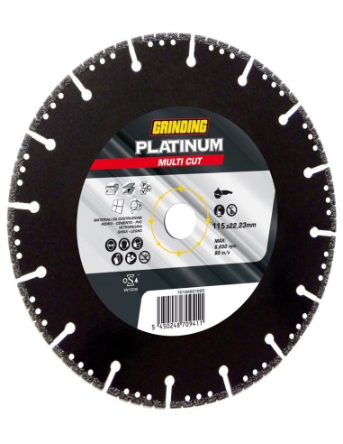 GRINDING PLATINUM DISCO DIAMAN. MULTICUT 115X2,5