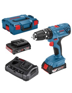 BOSCH-B 18VP TRAPANO GSB18V-21 CON 2 BATTERIE 2AH