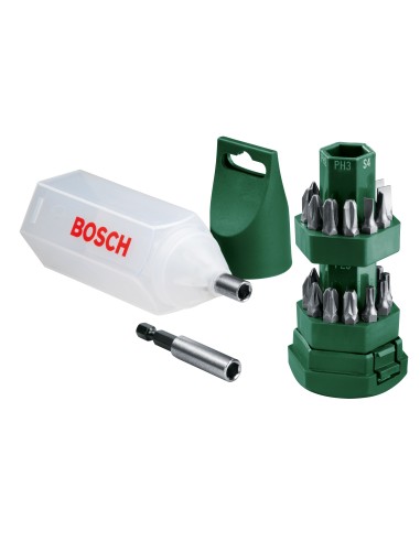 BOSCH-A SET 25 PEZZI BITTONE 019503