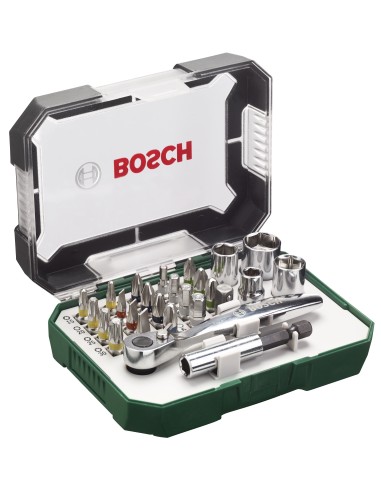 BOSCH-A SET 26 PEZZI RAINBOW EVO 017322