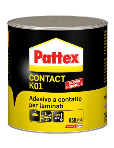 PATTEX ADESIVO CONTACT K01 PER LAMINATI 850 ML