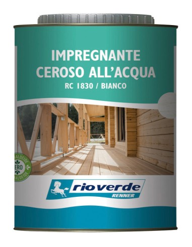 RIOVERDE RC 1830 IMPREGNANTE CEROSO 0,750 BIANCO