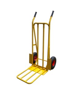 CARRELLO PORTACASSE 2 RUOTE CON RIBALTA 200 KG