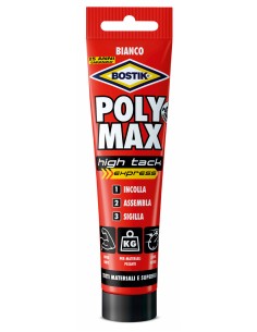 BOSTIK POLYMAX HIGH TACK BIANCO 165 G TUBO