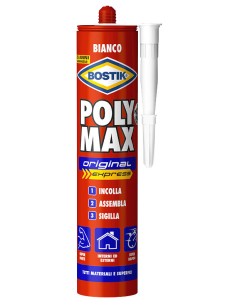 BOSTIK POLYMAX ORIGINAL 425 G BIANCO CARTUCCIA