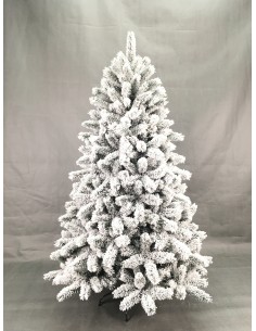 ALBERO DI NATALE INNEVATO RIO LN/PVC 210CM 1607R 134D