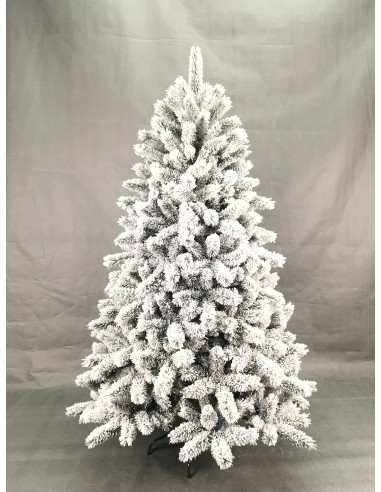 ALBERO DI NATALE INNEVATO RIO LN/PVC 240CM 2375R 145D