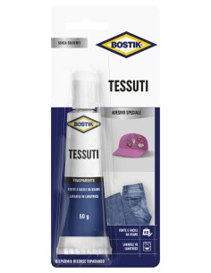 BOSTIK COLLA PER TESSUTI 50 G BLISTER