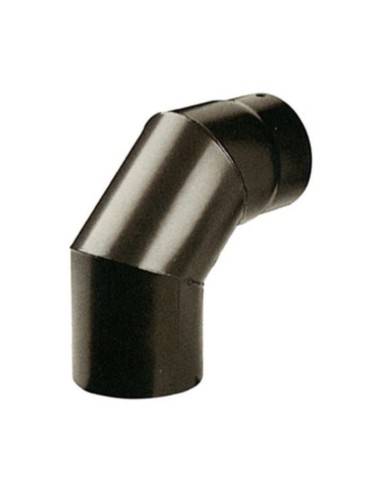 GOMITO PLUS PORCELLANATO 90 D 13 CM NERO OPACO