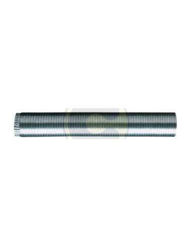 TUBO FLESSIBILE ESTENSIBILE ALLUMINIO NAT. D 12 CM