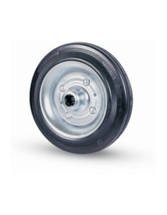 RUOTA INDUSTRIALE D 180 MM GOMMA 112 C/CUSCINET