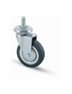 RUOTA CARRELLO D  80 MM GOMMA 155/B PERNO 12MA