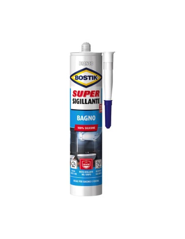 BOSTIK SUPER SIGILLANTE BAGNO 300 ML CARTUCCIA