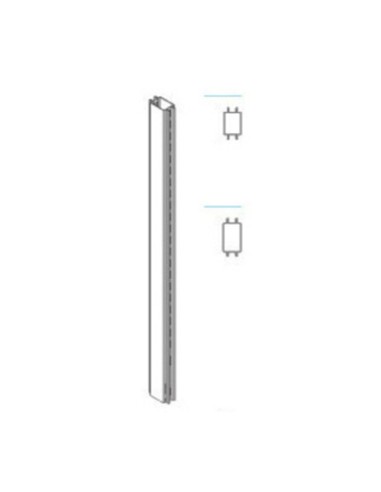 ZAF PIANTANA BIFACC GONDOLA 7,2XH140CM PANNA