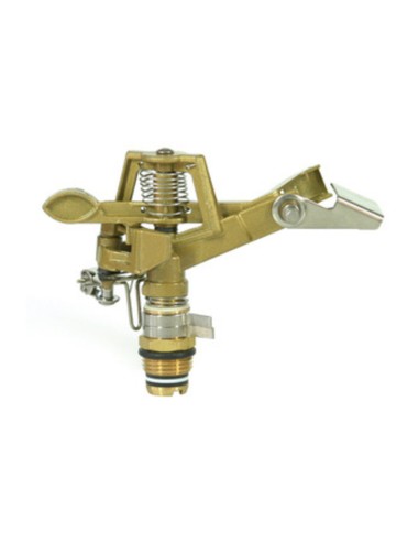 IRRIGATORE A SETTORI OTTONE 1/2 AR056 P/AREA 25 M