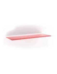 MENSOLA VITRA 6 MM ROSSO 15X40 CM