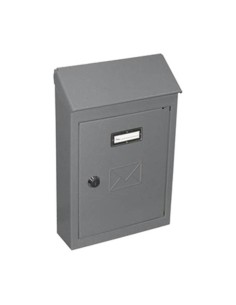 CASSETTA POSTALE 2500 C C/TETTO E CIL 17,5X5X26 GRIG