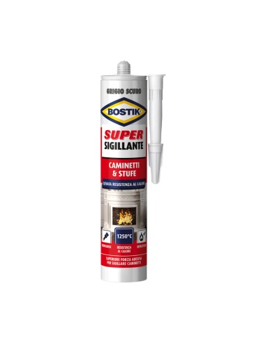 BOSTIK MASTICE CAMINETTI E STUFE 530 G CARTUCCIA