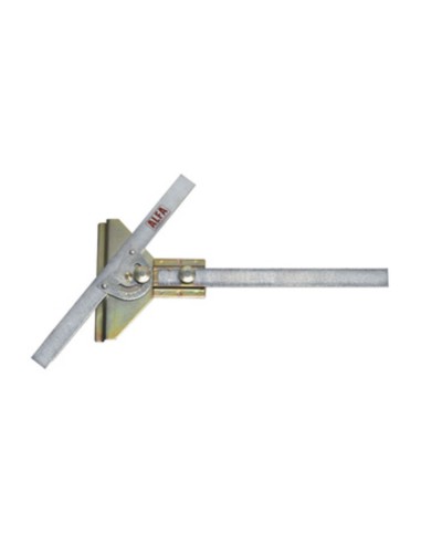 SQUADRA P/PIASTRELLISTA BASE ACCIAO 200 MM