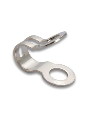 ASOLA P/CATENA A PERLINE OTTONE NICHELATO N. 2