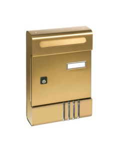 CASSETTA POSTALE ALUBOX SE 20,4X7X29 CM BRONZO