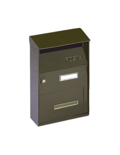 CASSETTA POSTALE ALUBOX FT LAMIERA GRIGIO GHISA