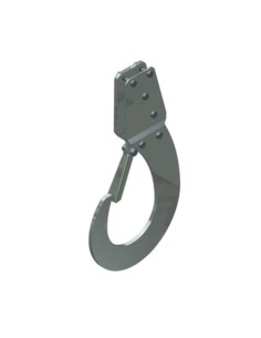 GANCIO DI SOLLEVAMENTO ACC ZIN 24X44CM PORT 50KG