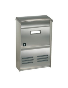 CASSETTA POSTALE ALUBOX DR2E RIVISTA 26X12X37,5 INOX