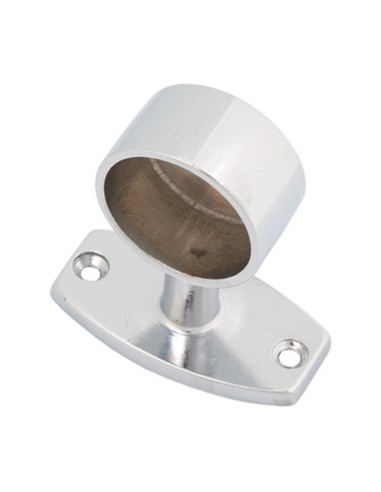 FINALE TUBO CORRIMANO OTTONE CROM D 30 MM*