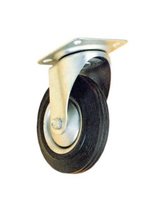 RUOTA INDUSTRIALE D 160 MM PIASTRA GIREVOLE EXPORT**
