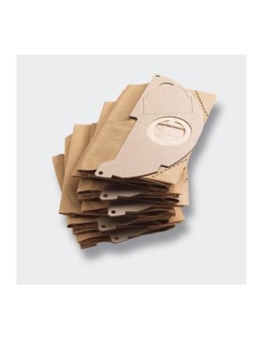 SACCHETTI FILTRO CARTA P/KARCHER MV2 DA 5 PZ