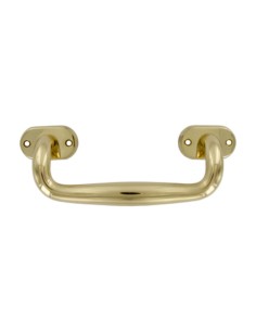 MANIGLIONE OTTONE 610 ZANCATO 240 MM LUC VERN