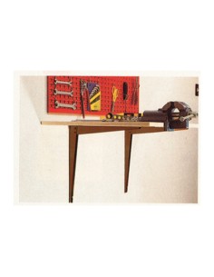 REGGIMENSOLA RIBALTABILE 400 MM BIANCO