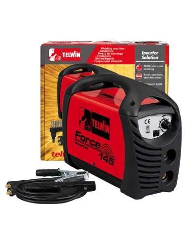 SALDATRICE INVERTER FORCE 145+KIT+VAL.PLAST.