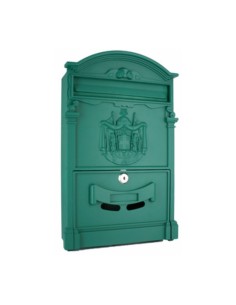 CASSETTA POSTALE REGIA POSTA ALL 26X9X41 CM VERDE