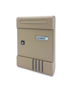 CASSETTA POSTALE ALUBOX SE 20,4X7X29 CM SABBIA