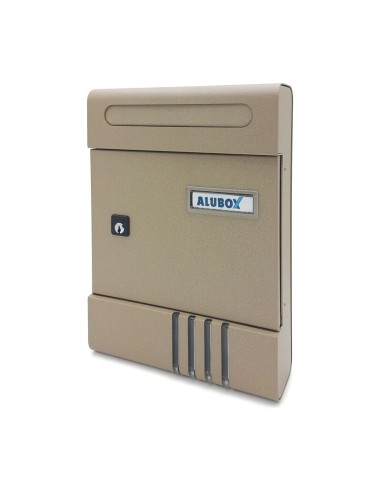 CASSETTA POSTALE ALUBOX SE 20,4X7X29 CM SABBIA