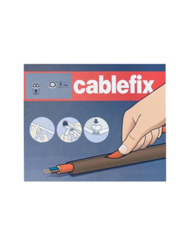 CANALINA ADESIVA INOFIX 8X7 MM DA 4 M MARRONE