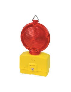 LAMPEGGIANTE P/CANTIERE LUCE ROSSA S/BATTERIA