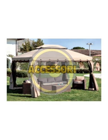 C SET 4 TELI LATERALI P/GAZEBO 3X4M ADVENTURE/RIYAD