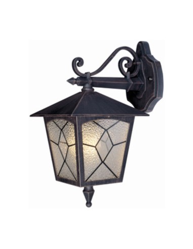 LANTERNA CLASSIC A PARETE BRONZO ANTICO