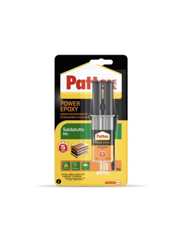 PATTEX POWER EPOXY SALDATUTTO MIX SIRINGA  28 G