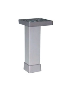 PIEDINO REGOLABILE ALLUM 150 MM P0702-Z ARGENTO