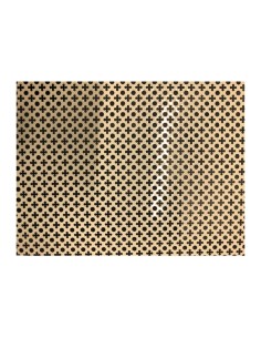 LAMIERA FORATA P/TERMOSIFONE ORO